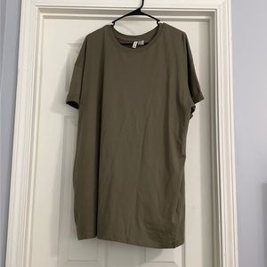 Green T-Shirt Dress